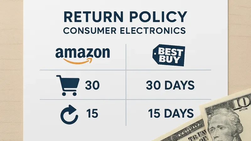 Amerika Elektronik İade Politikaları: Best Buy ve Amazon Karşılaştırması