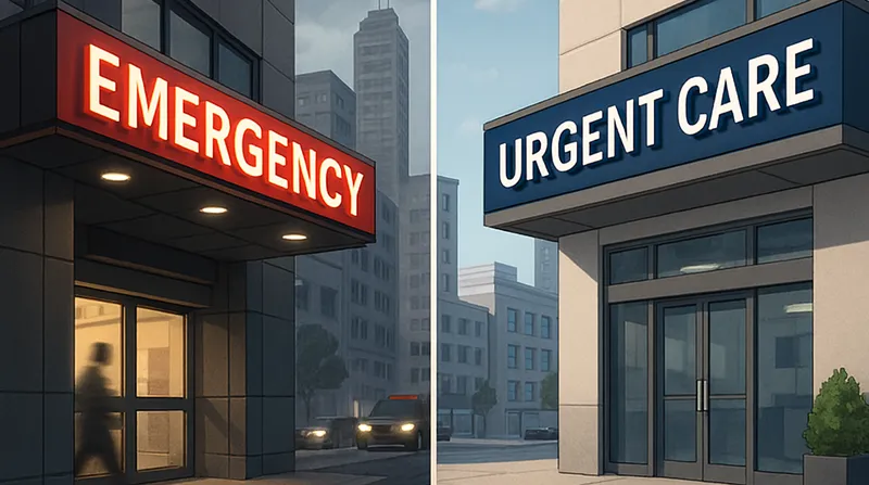 Amerika'da Acil Servis (ER) ve Urgent Care Farkı: Maliyet ve Bekleme Süreleri