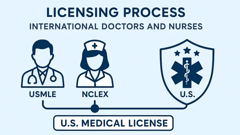 Doktor ve Hemşirelerin Çalışma İzni USMLE ve NCLEX